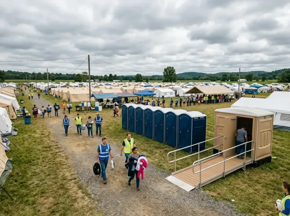 disaster-relief-camp-restrooms-010 — frequently asked questions, Dumpster & Portable Bathrooms Rental in La Verne, CA